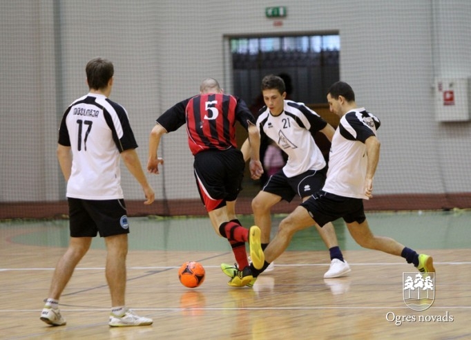 Ogrē atklāta telpu futbola sezona