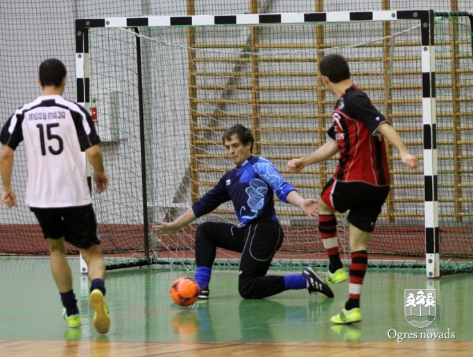 Ogrē atklāta telpu futbola sezona