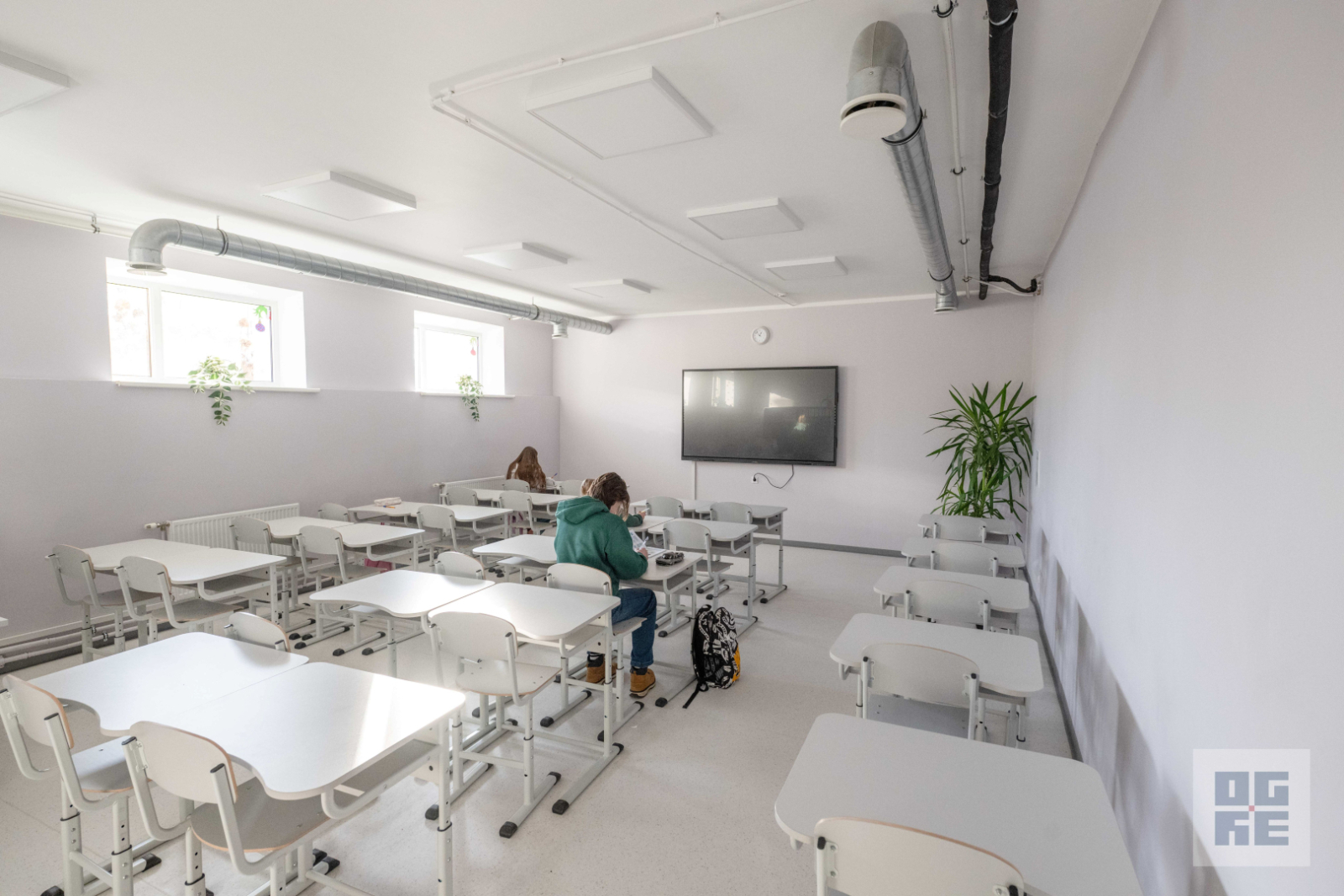 Noslēgušies Ikšķiles vidusskolas iekštelpu pārbūves darbi – radītas jaunas mācību telpas un būtiski uzlabota skolas vide