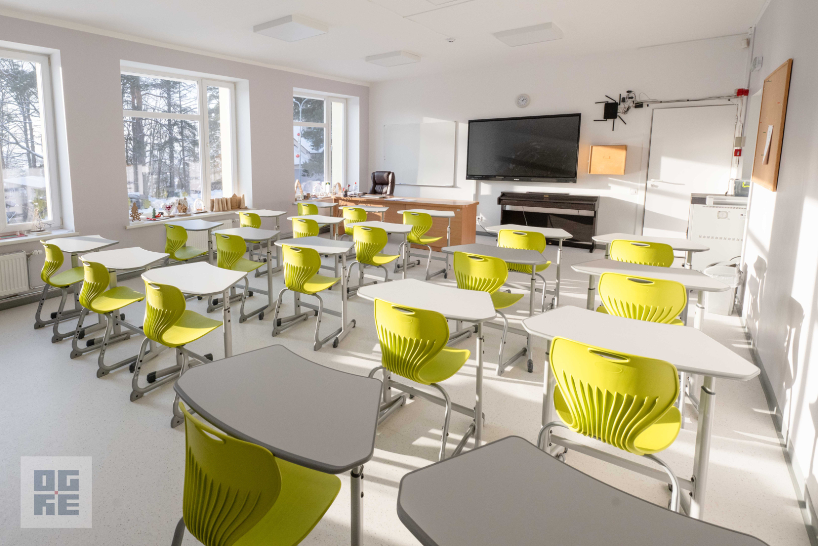 Noslēgušies Ikšķiles vidusskolas iekštelpu pārbūves darbi – radītas jaunas mācību telpas un būtiski uzlabota skolas vide