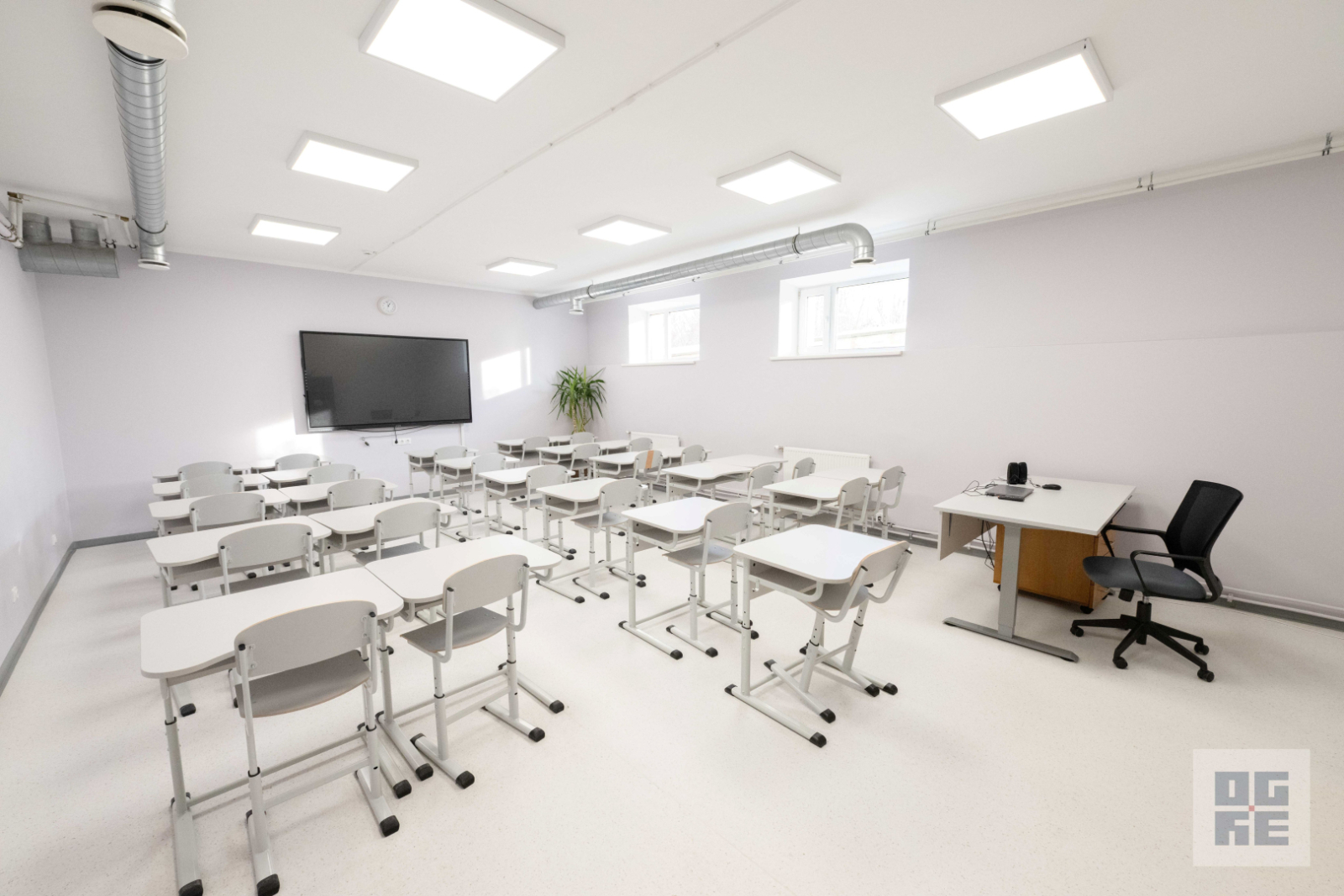 Noslēgušies Ikšķiles vidusskolas iekštelpu pārbūves darbi – radītas jaunas mācību telpas un būtiski uzlabota skolas vide