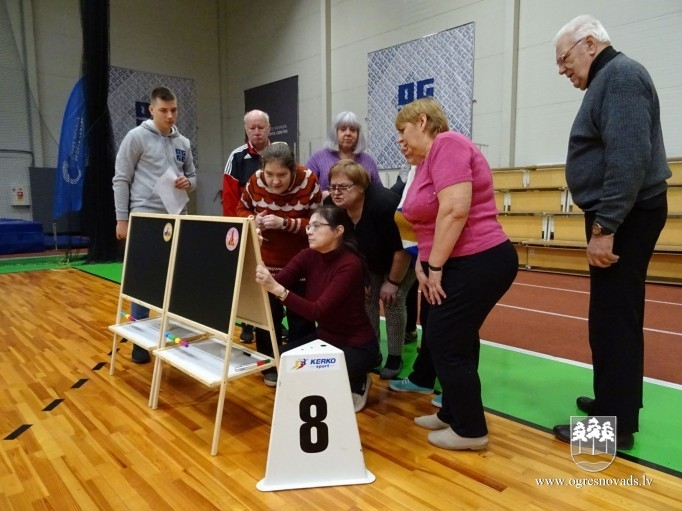 Ogres invalīdu biedrības Ziemas sporta diena