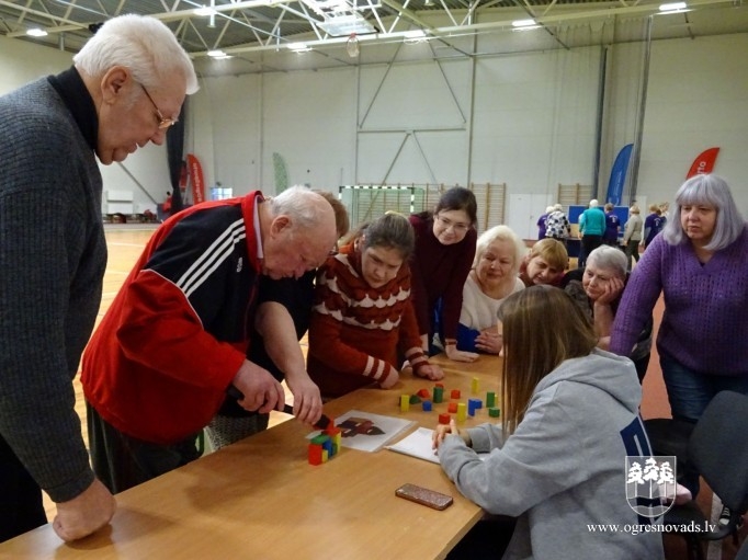 Ogres invalīdu biedrības Ziemas sporta diena