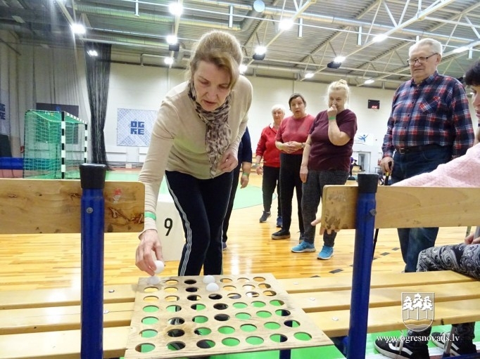 Ogres invalīdu biedrības Ziemas sporta diena