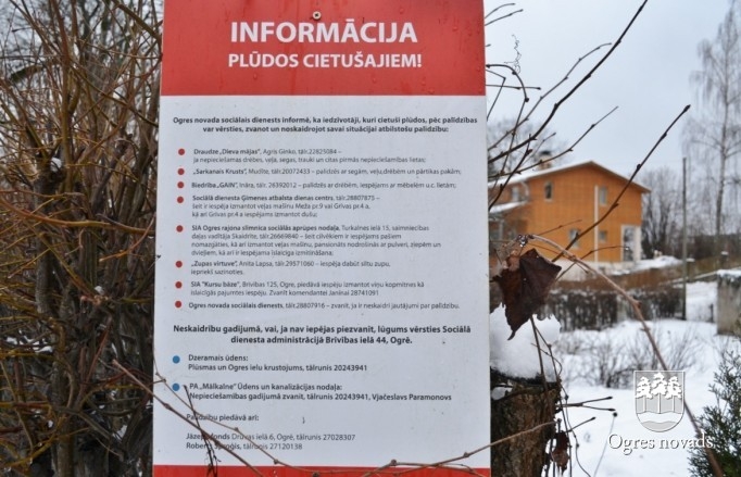 Minitrija palīdzēs pašvaldībai plūdu problēmas risināšanā