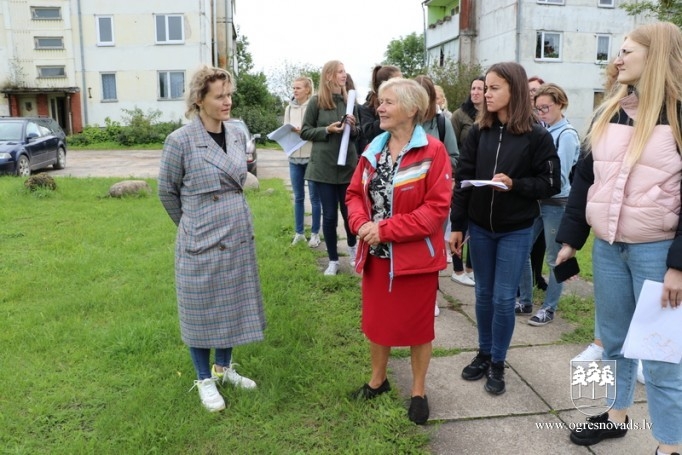 LLU studenti viesojas Lauberē (08.09.2020.)
