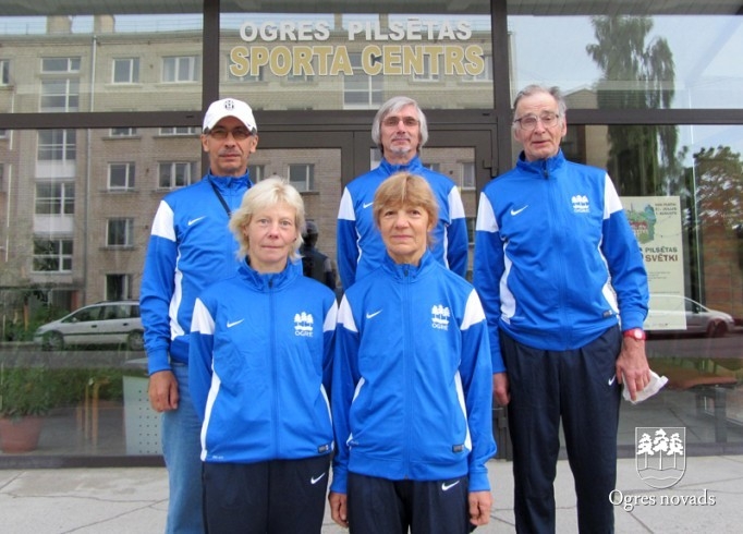 Ogres novada senioriem 7. vieta LSVS vieglatlētikas sacensībās