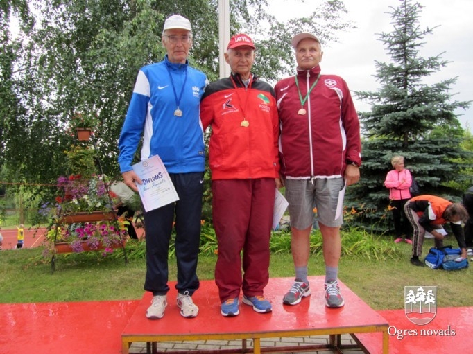 Ogres novada senioriem 7. vieta LSVS vieglatlētikas sacensībās