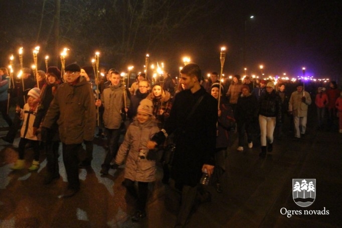 Lāčplēša diena Ogrē
