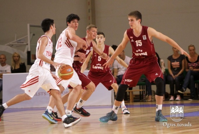 Latvija-Turcija U16 čempionāts