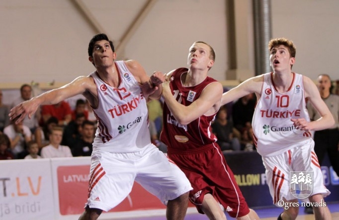 Latvija-Turcija U16 čempionāts