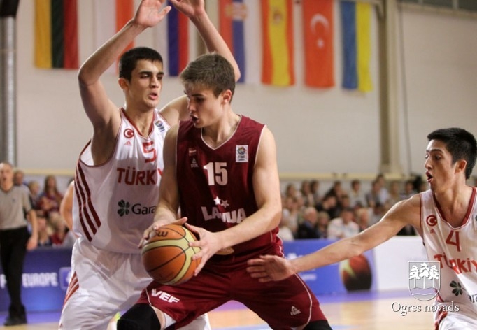 Latvija-Turcija U16 čempionāts