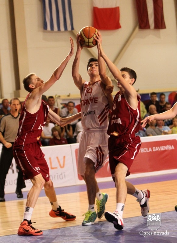 Latvija-Turcija U16 čempionāts