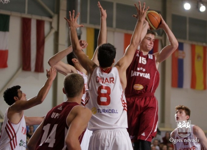 Latvija-Turcija U16 čempionāts