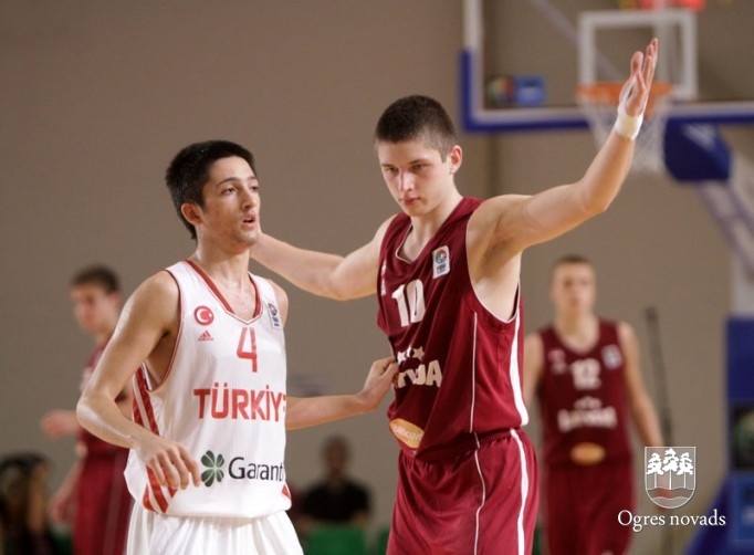 Latvija-Turcija U16 čempionāts