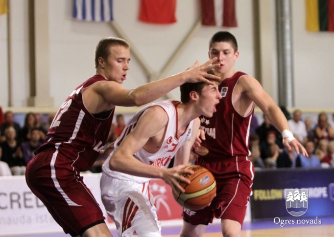Latvija-Turcija U16 čempionāts