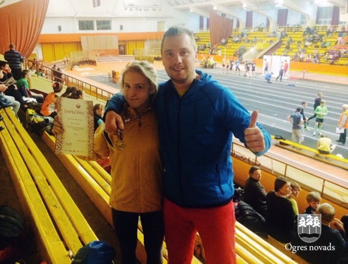 Mūsu vieglatlētiem 12 medaļas Latvijas čempionātā telpās
