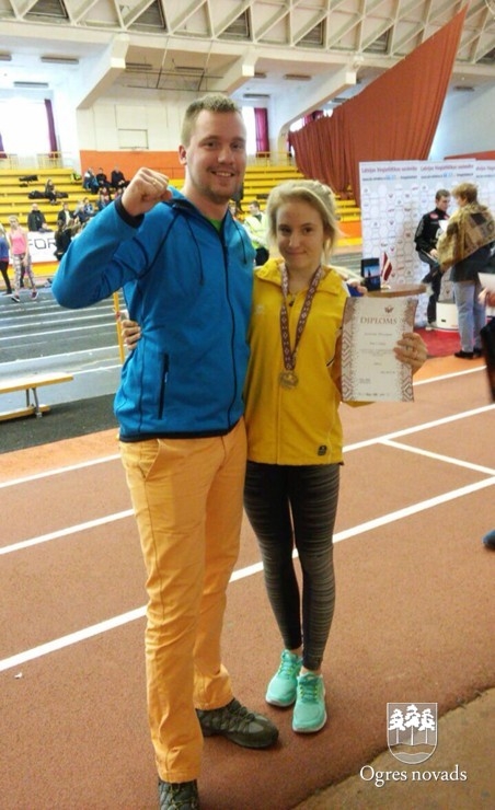 Mūsu vieglatlētiem 12 medaļas Latvijas čempionātā telpās