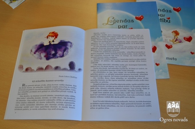 Ogres sākumskolas skolnieces pasaka tiek izdota grāmatā