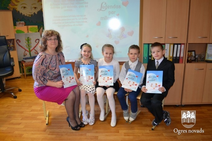 Ogres sākumskolas skolnieces pasaka tiek izdota grāmatā