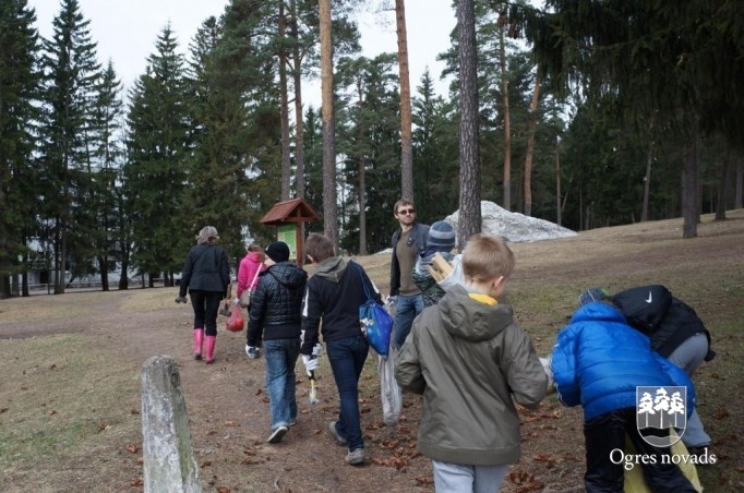 Lielā Talka Ogrē jau sākusies
