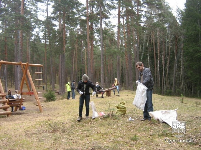Lielā Talka Ogrē jau sākusies