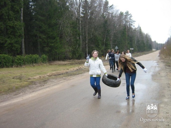 Lielā Talka Ogrē jau sākusies