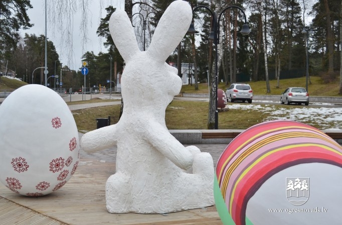 Ogres pilsēta gatavojas Lieldienām
