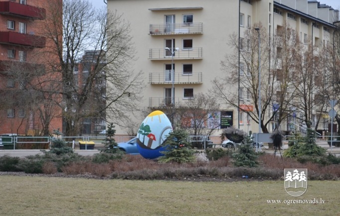 Ogres pilsēta gatavojas Lieldienām