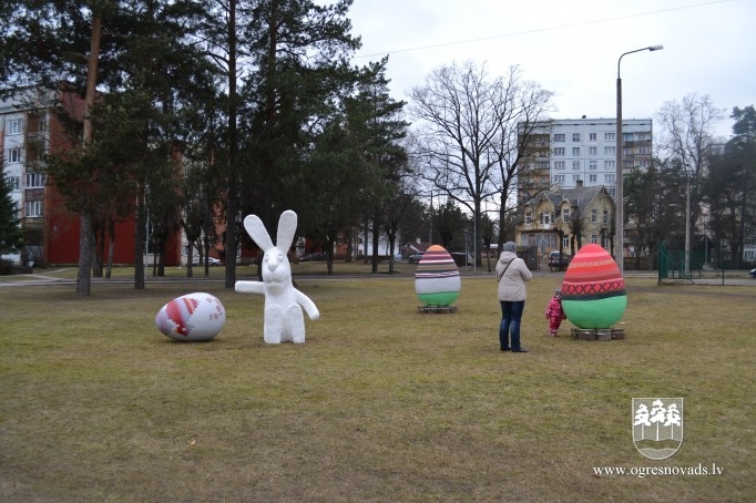 Ogres pilsēta gatavojas Lieldienām