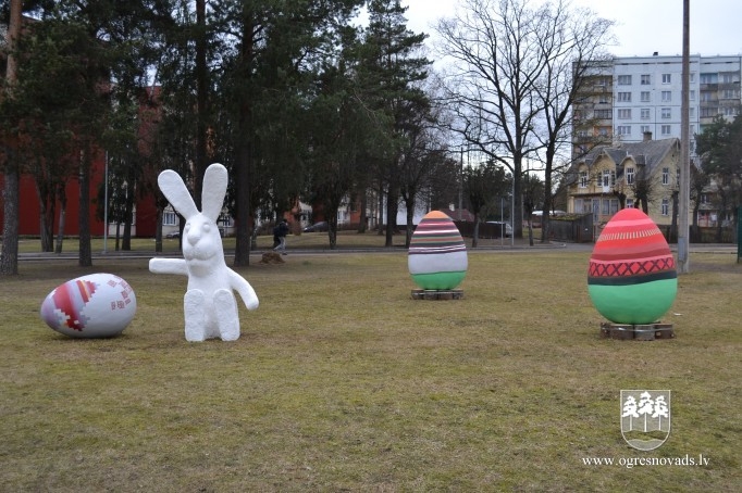 Ogres pilsēta gatavojas Lieldienām