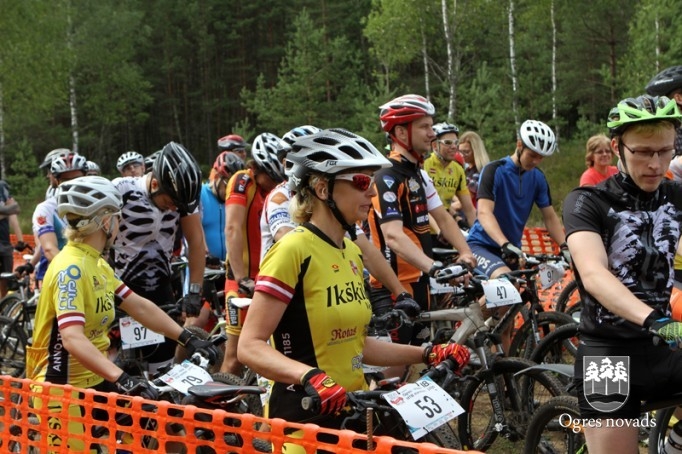 Piekto reizi noticis MTB velobrauciens "Ogre - Ikšķile"