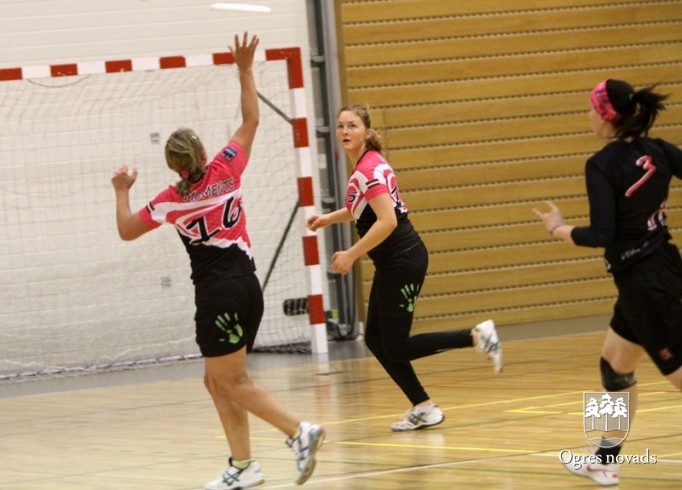 Ogres "Momenta" frisbijistes - Latvijas vicečempiones