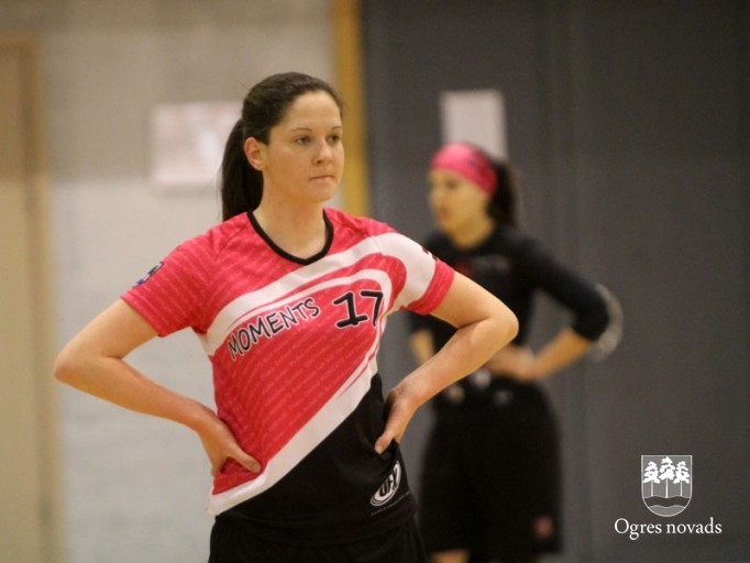 Ogres "Momenta" frisbijistes - Latvijas vicečempiones