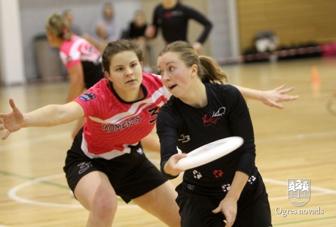 Ogres "Momenta" frisbijistes - Latvijas vicečempiones