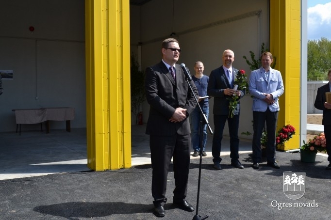 Atklāj jaunās notekūdeņu attīrīšanas ietaises Ogrē