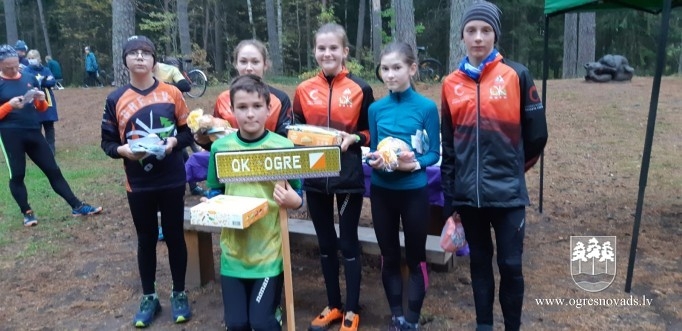 Orientēšanās kluba "Ogre" 2020. gada sportistu "vācelīte