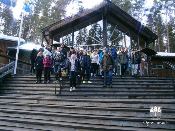 Ogres Valsts ģimnāzijas skolēnu aktivitātes zviedru zemē