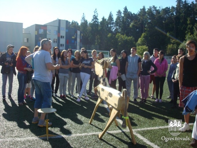Sporta diena Ogres Valsts ģimnāzijā