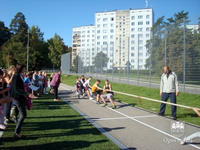 Sporta diena Ogres Valsts ģimnāzijā
