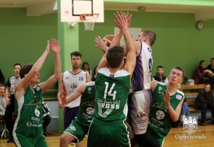 "Ogres BS" ceturtdaļfinālu sāk ar graujošu uzvaru