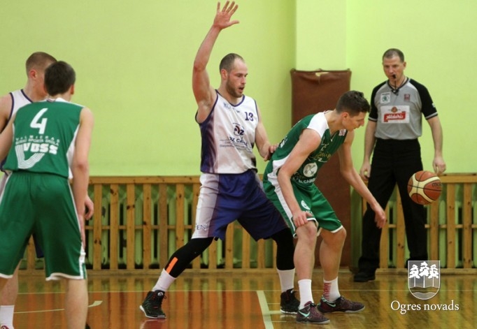 "Ogres BS" ceturtdaļfinālu sāk ar graujošu uzvaru