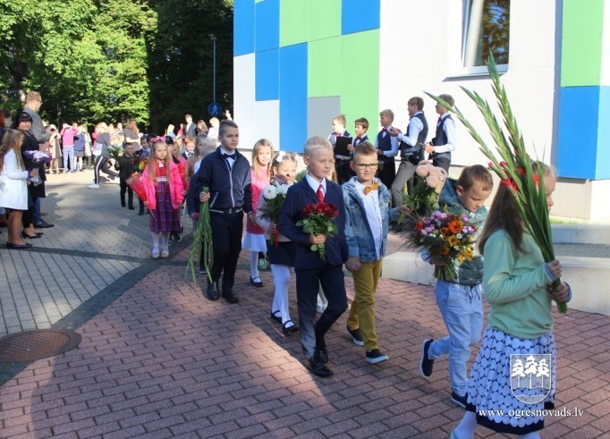 Zinību diena Ogres skolās