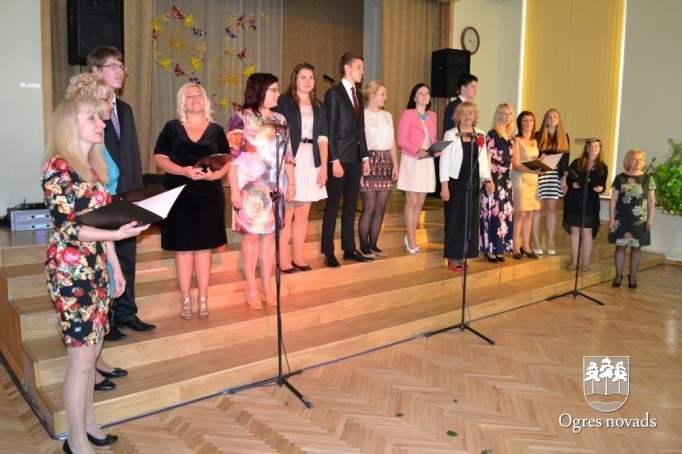 Ogres 1. vidusskola atzīmē 95 gadu jubileju