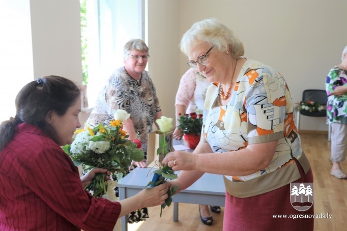 Ogres invalīdu biedrība sveic jubilārus (20.07.2020.)