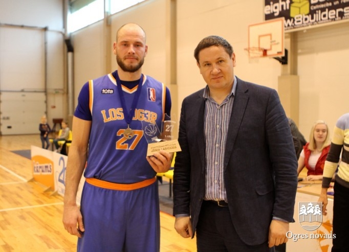 Finišējis Ogres novada čempionāts basketbolā