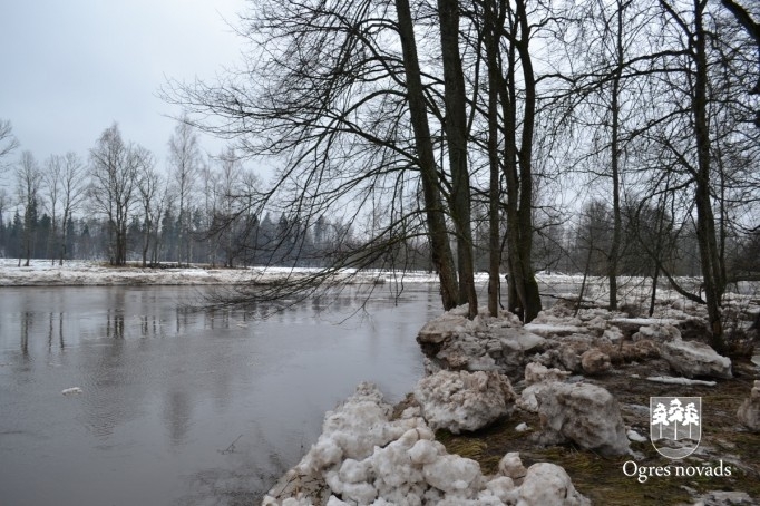 Situācija plūdu rika teritorijā – normas robežā