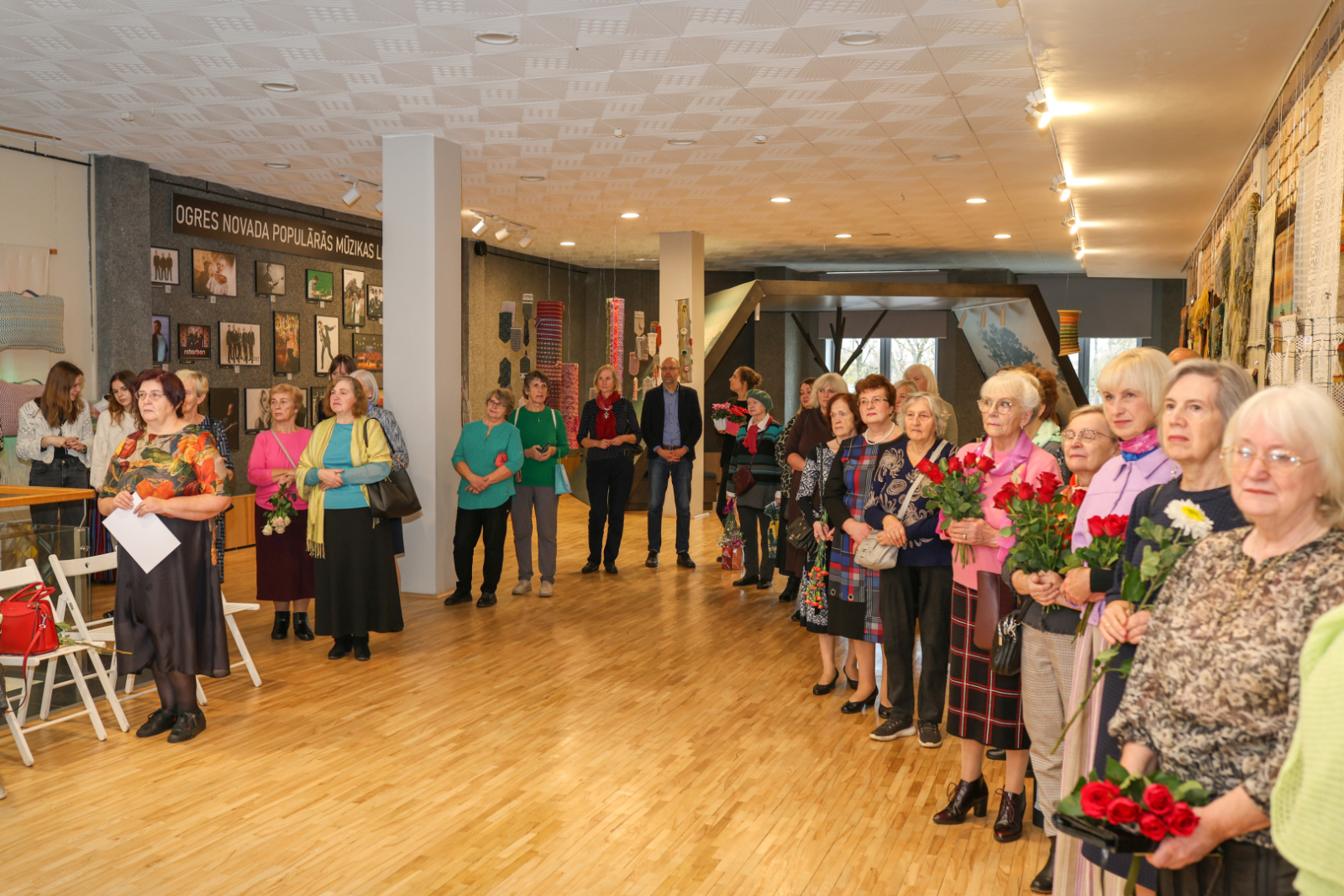 Tautas lietišķās mākslas studijas SAIVA jubilejas izstāde