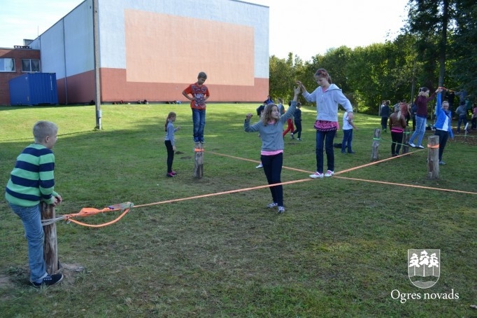 Ogresgala pamatskola – zaļa, sportiska un gaiša