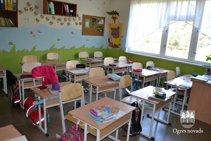 Ogresgala pamatskola – zaļa, sportiska un gaiša
